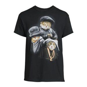 Cat Trio Men's Graphic T-Shirt